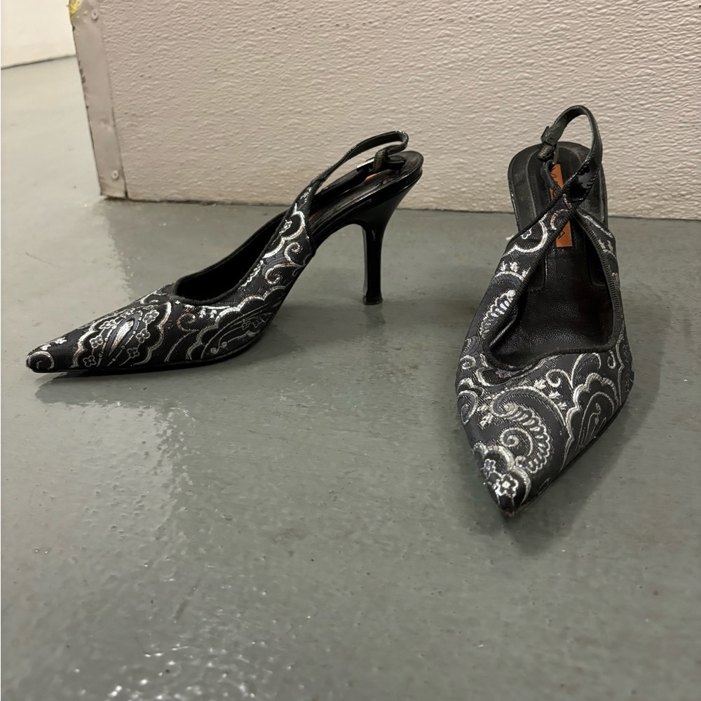 Vintage Via Spiga slingback pumps - Made in Italy size 7
